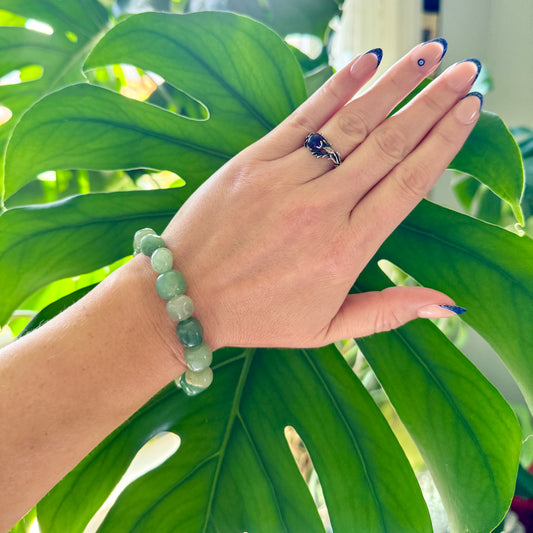 Aventurine Tumbled Stone Bracelet