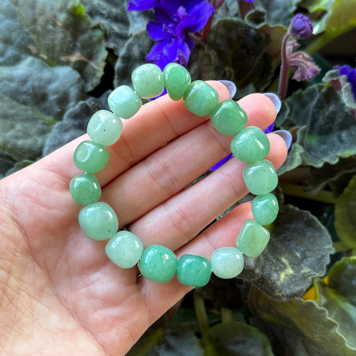 Aventurine Tumbled Stone Bracelet