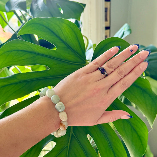 Amazonite Tumbled Stone Bracelet