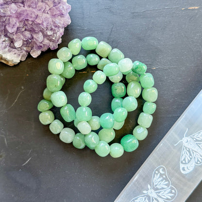 Aventurine Tumbled Stone Bracelet