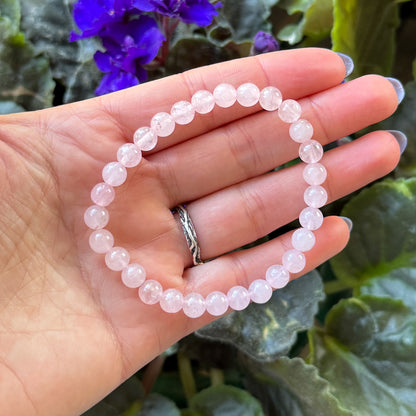 6mm Gemstone Beaded Bracelet